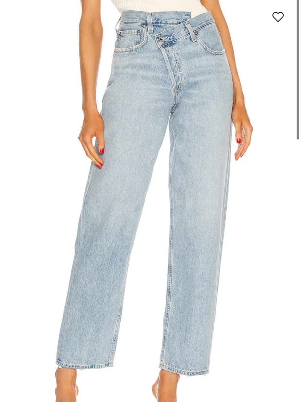 AGOLDE Criss Cross Upsized Jeans